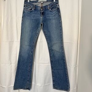 Y2k Abercrombie & Fitch Women's Flare Jeans - Blue